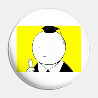 Assasination Classroom - Korosensei Blank Stare Pin