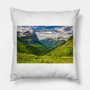 Glacier National Park Pillow