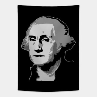 George Washington Black and White Tapestry