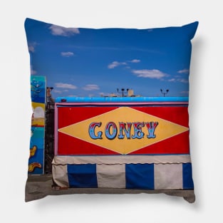 Luna Park Coney Island Brooklyn NYC Pillow