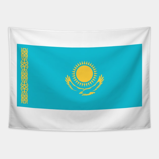 Republic of Kazakhstan Tapestry by Wickedcartoons