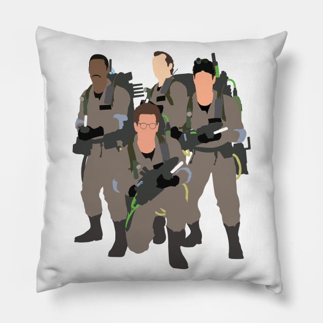 Ghostbusters Pillow by FutureSpaceDesigns