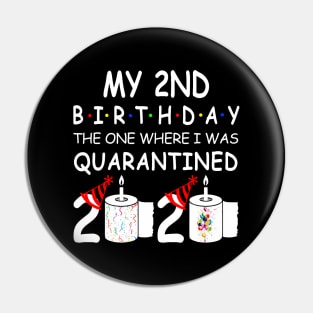 My 2nd Birthday The One Where I Was Quarantined 2020 Pin