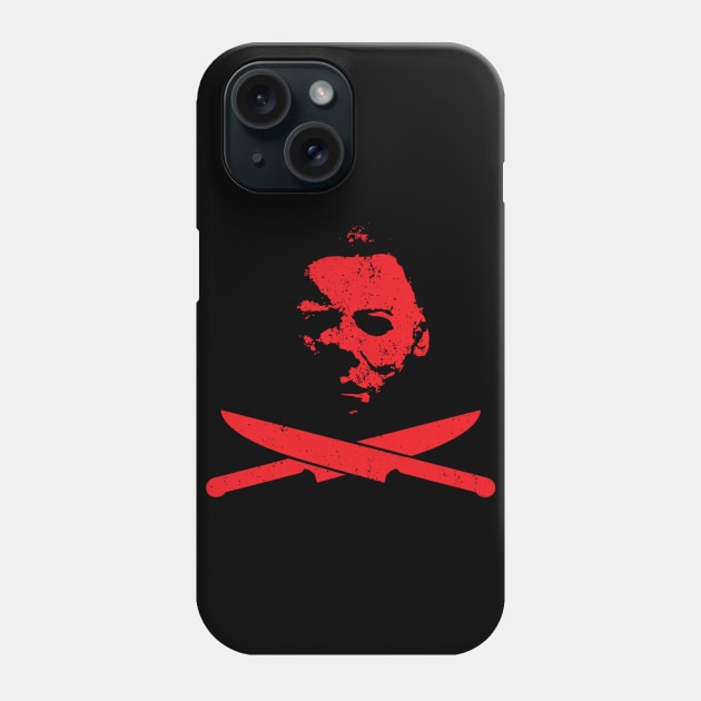 Jolly Slasher - Michael Phone Case by ZombieMedia