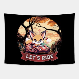 Lets ride Tapestry