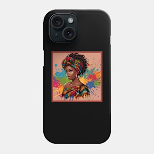 Afrocentric Black Woman Phone Case