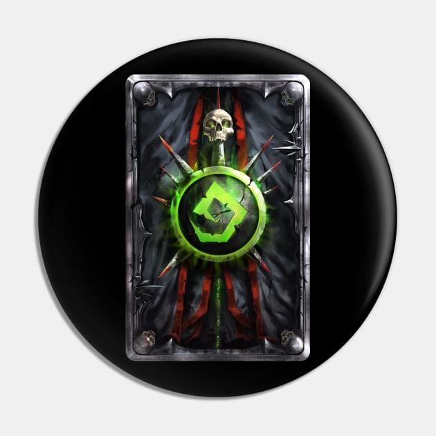 Warlock theme cardback Pin by JoseVega