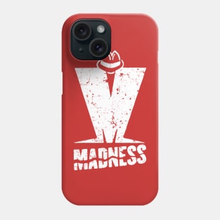 Madness - Retro White Phone Case