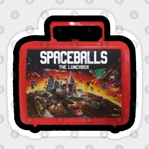Funny Design - Spaceballs The LunchBox - Space Balls - Sticker