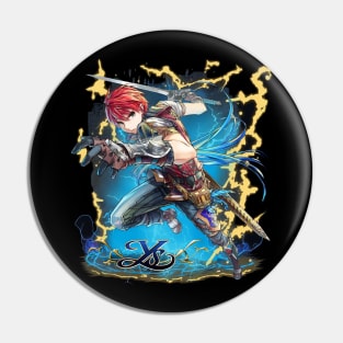 Solving Mysteries with Adol - Ys Inspired Shirt Pin