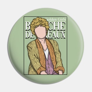 Blanche Devereaux Comic Style Pin