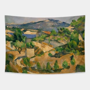 Francois Zola Dam by Paul Cezanne Tapestry