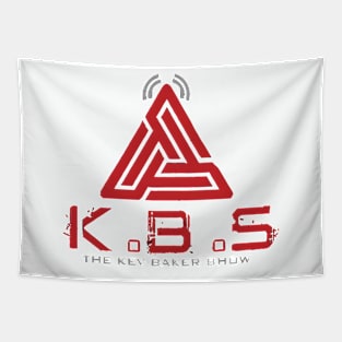 Kev Baker Show Logo Tapestry