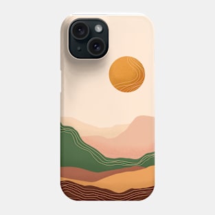 Modern Bohemian Sunset Phone Case