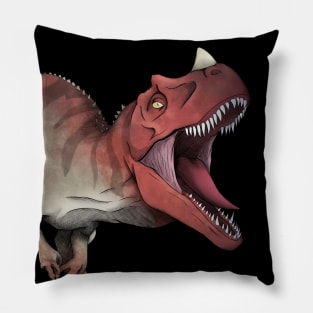 Ceratosaurus (with text) Pillow