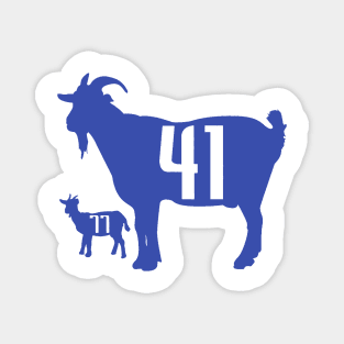 The GOAT - Dirk Nowitzki and Luka Doncic Magnet