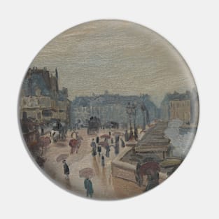 The Pont Neuf by Claude Monet Pin