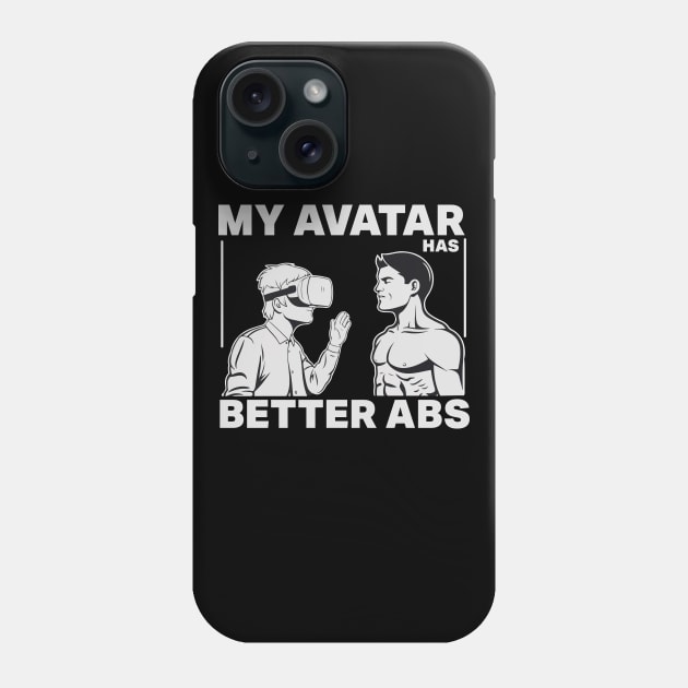 Gym Bro VR headset Funny Gifts Phone Case by GrafiqueDynasty