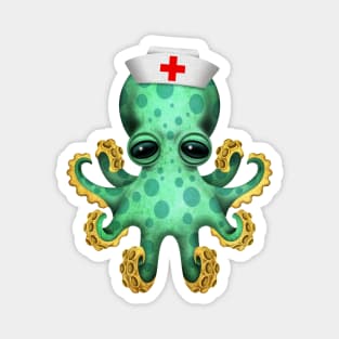 Cute Baby Octopus Nurse Magnet