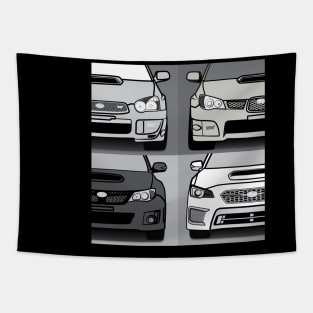 WRX STI Generations Tapestry