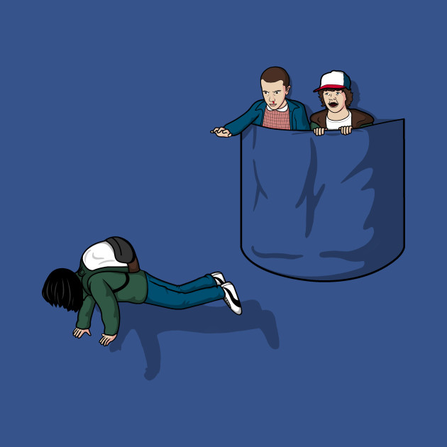 Stranger Pocket - Stranger Things - Phone Case