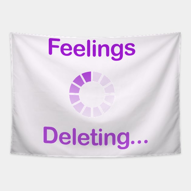 Feelings deleting Tapestry by Vintage Dream