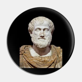 Aristotle Plain Portrait Pin