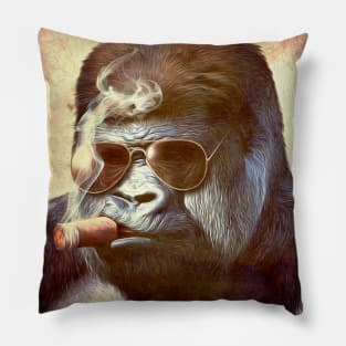 Gorilla in the Mist Pillow