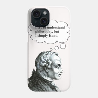 Kant Philosophy Phone Case