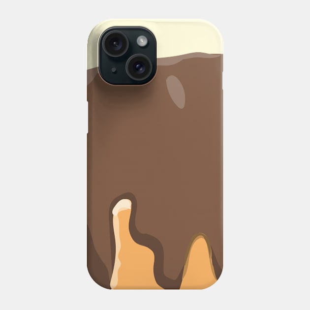 Chocolate Doughnut Phone Case by SarahTheLuna