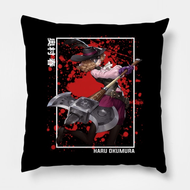 Haru Okumura Persona 5 Pillow by Otaku Emporium