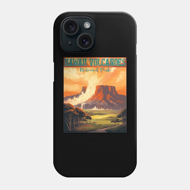 Hawaii Volcanoes National Park Phone Case by Schalag Dunay Artist