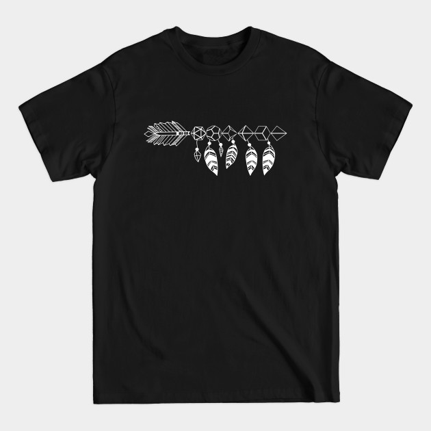 Disover Dungeon Armory's Polyhedral Dice Arrow Tabletop Roleplaying RPG Gaming Addict - Dungeons And Dragons - T-Shirt