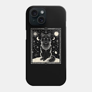 Cat Tarot Mystic Meow Musings Phone Case