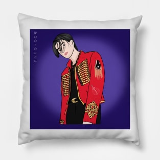 Wooyoung Of Ateez of Kpop Pillow