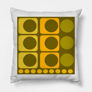 Earthy abstract Pillow