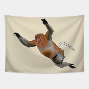 Proboscis monkey Tapestry