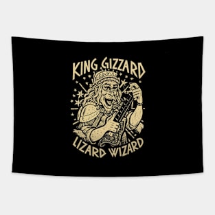 Psychedelic God King Gizzard & Lizard Wizard Tapestry