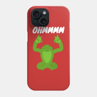 Yoga frog Phone Case