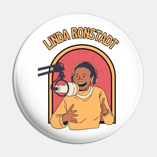 Linda Ronstadt Pin