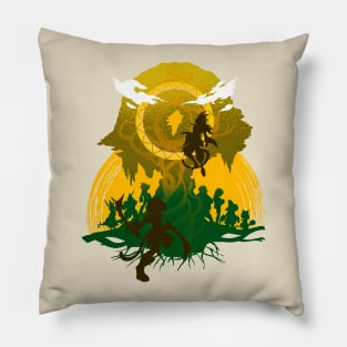 The Battle at the Lifa Tree Pillow