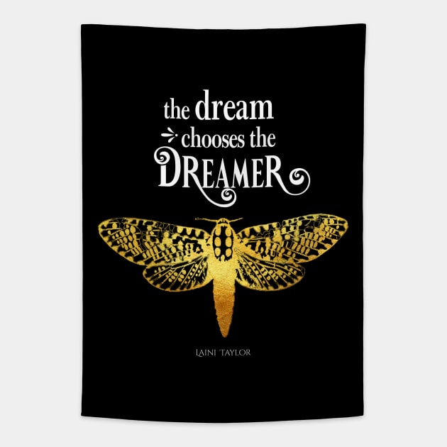 Strange The Dreamer Tapestry by kimcarlika