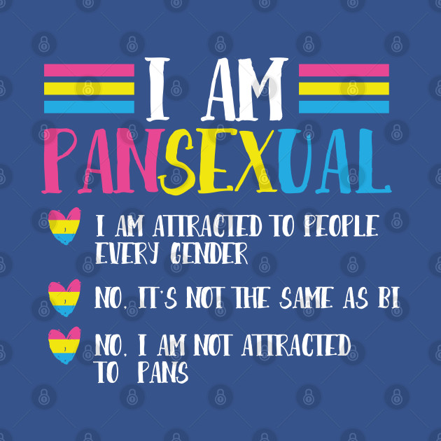 LGBT Gay Pride Month I Am Pansexual - Lgbtq - T-Shirt