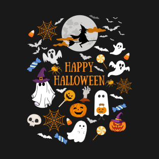 Halloween For Boys Grils, Happy Halloween,  Kids Halloween T-Shirt