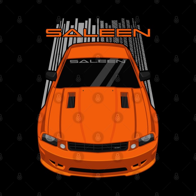 Ford Mustang Saleen 2005-2009 - Orange by V8social