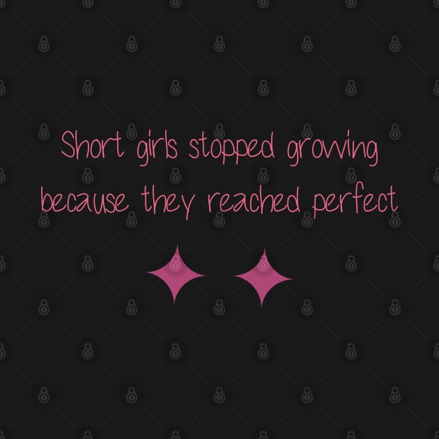 Short girls stopped growing because they reached perfect by Duodesign
