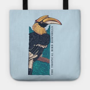 exotic tropical bird Tote