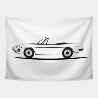 Alfa Romeo Giulietta Spider Duetto 80ies Black Tapestry