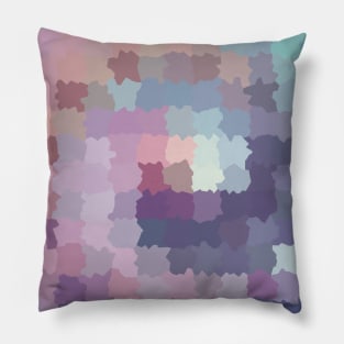 Triangle Mosaic of Various Cute Colors Pillow