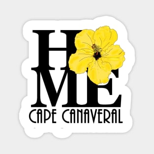 HOME Cape Canaveral Yellow Hibiscus Magnet